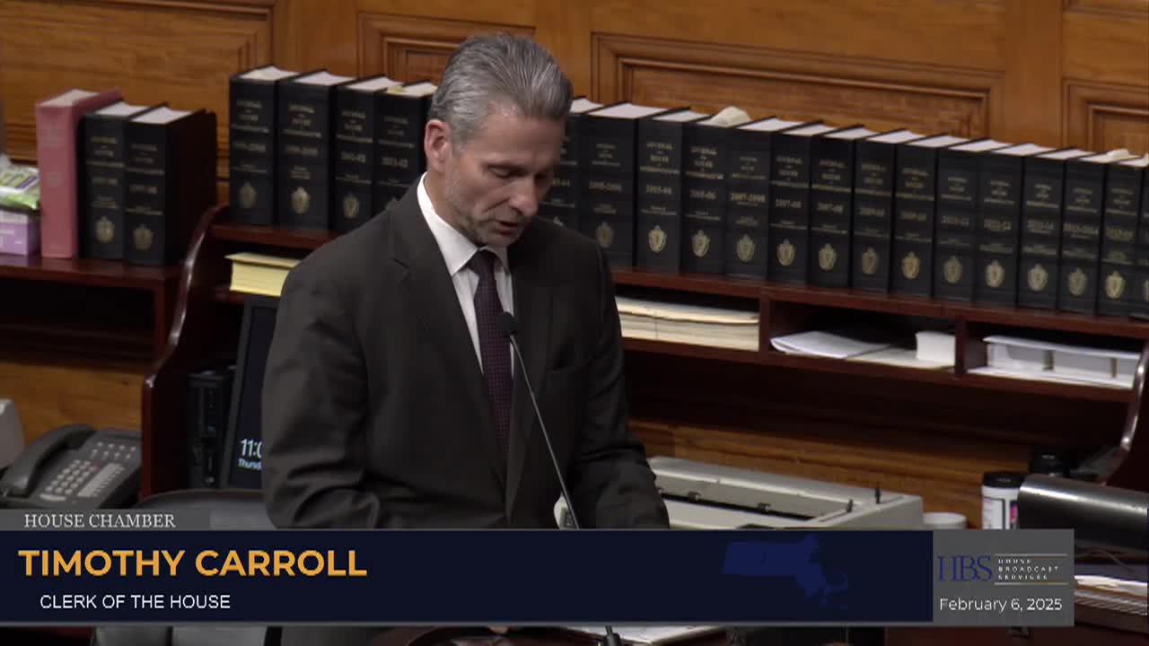Thumbnail image for House of Representatives Formal Session February 6th, 2025