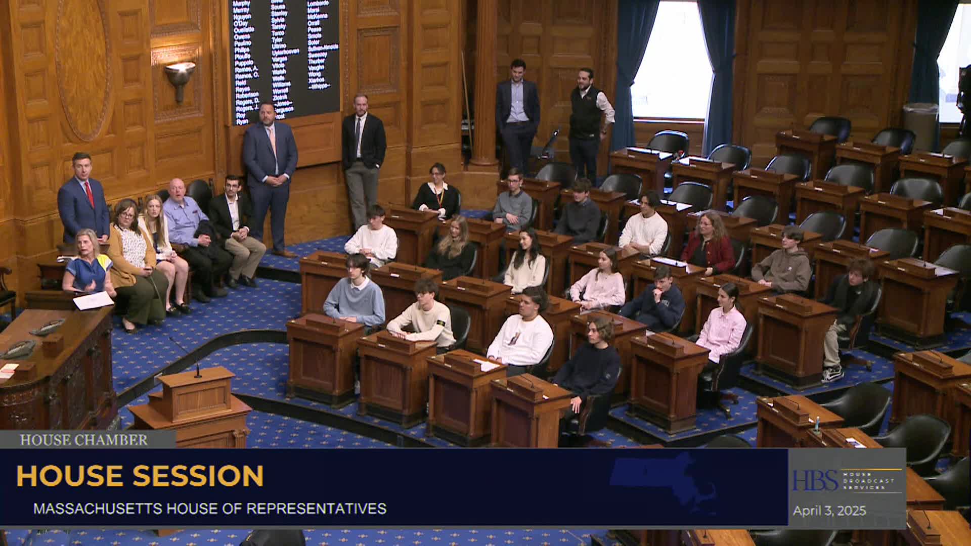 Thumbnail image for House of Representatives Session April 3rd, 2025