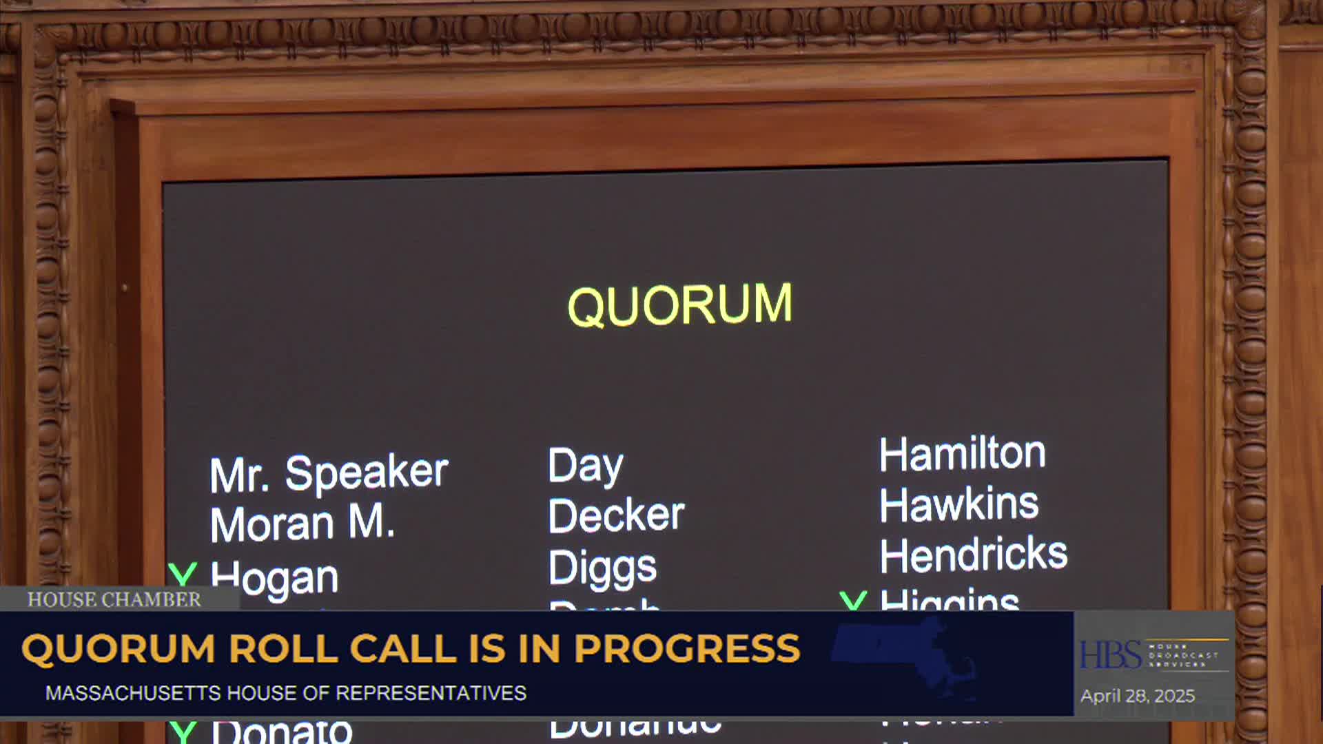 Thumbnail image for House of Representatives Session FY26 Budget Session April 28th, 2025