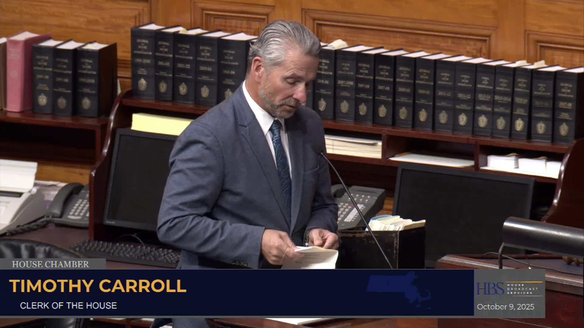 House of Representatives Session October 9th, 2025