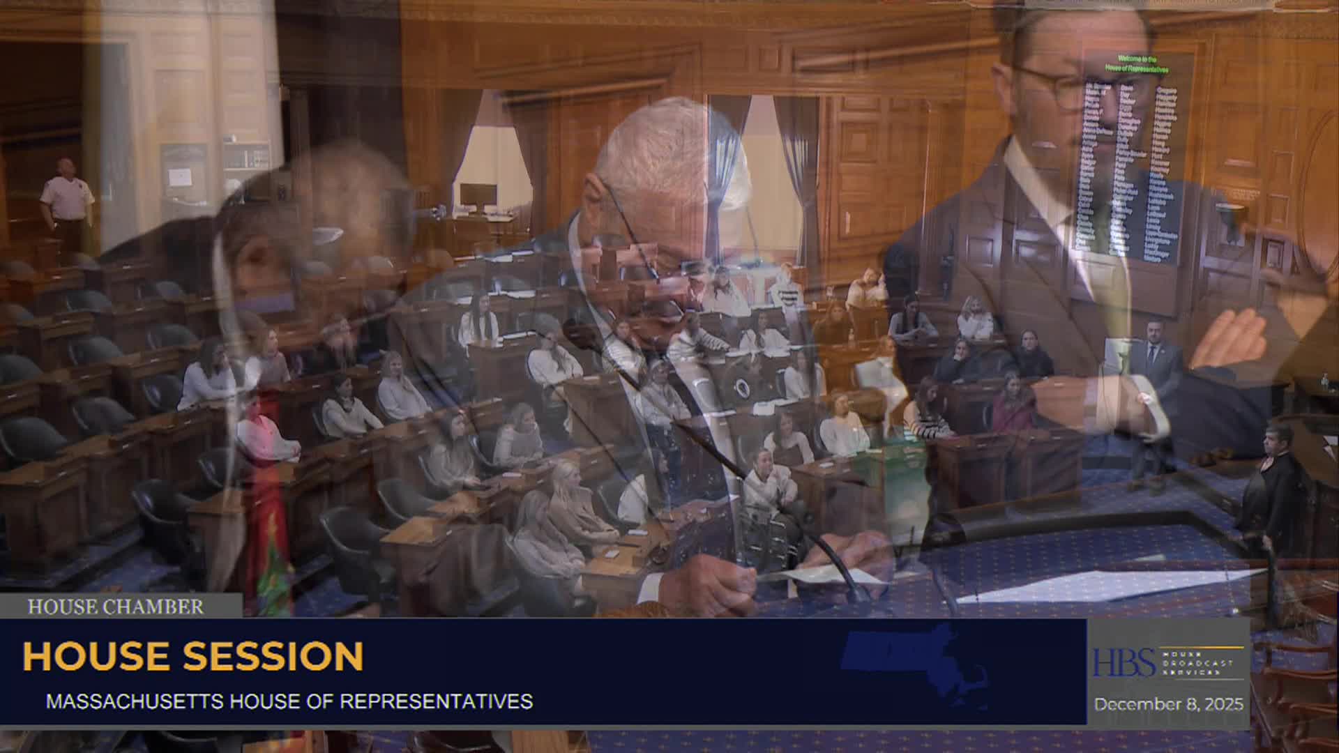 House of Representatives Session December 8th, 2025.