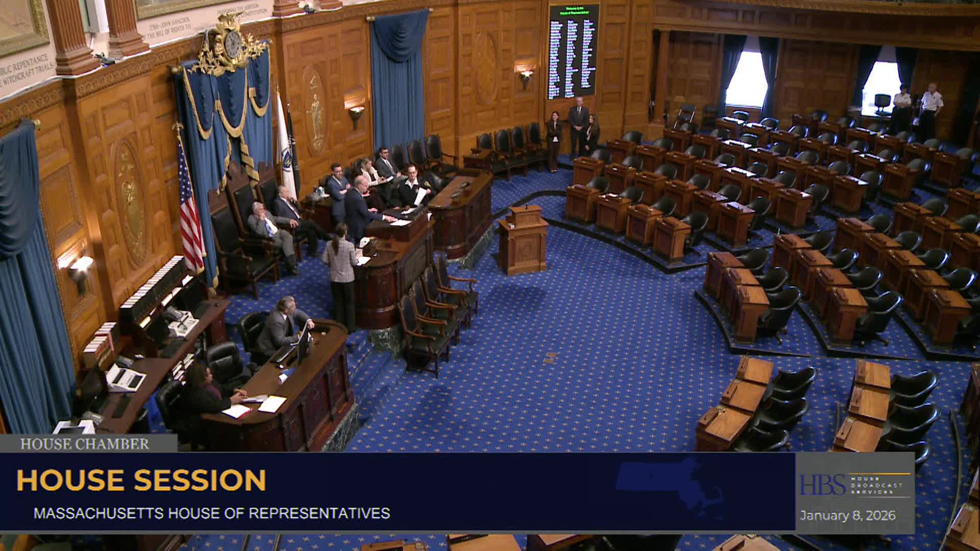 House of Representatives Session January 8th, 2026