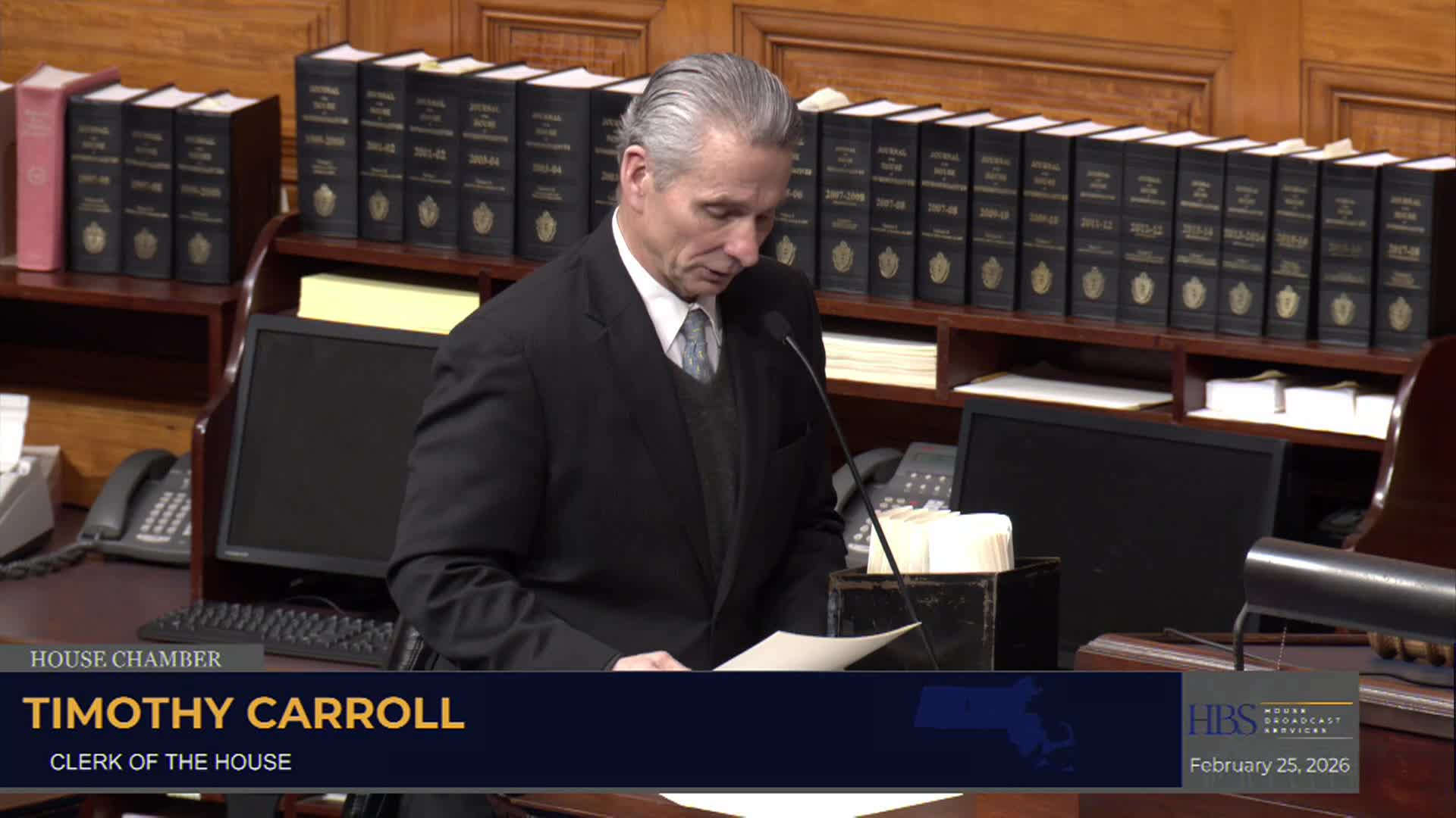 House of Representatives Session February 25th, 2026