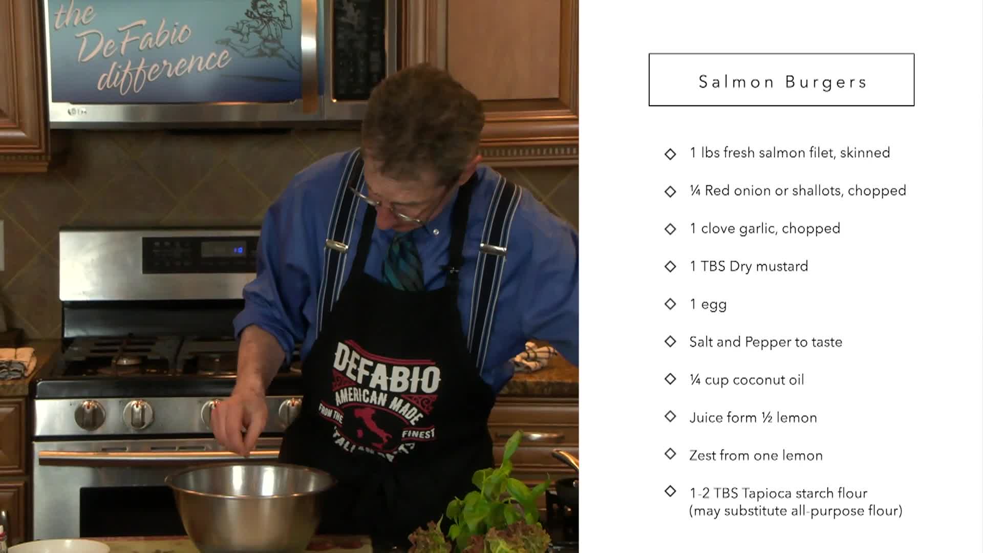 DeFabio Difference - Burgers