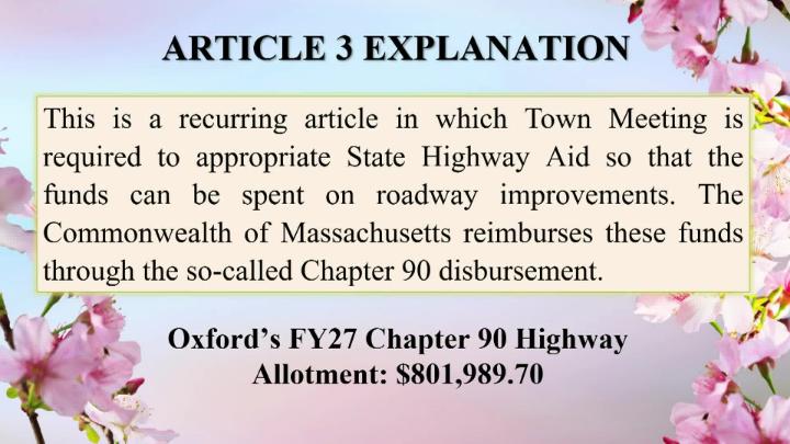 Thumbnail image for Virtual Town Meeting Warrant - May 2026