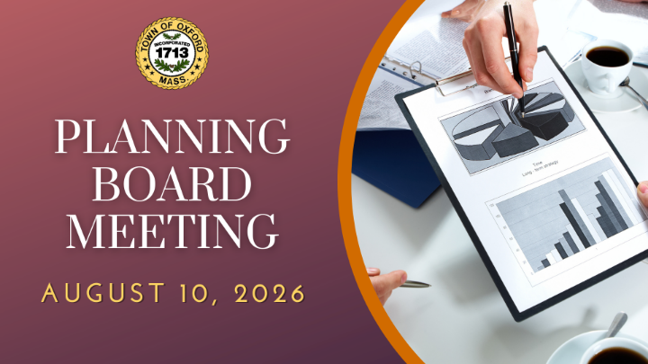 Thumbnail image for Planning Board Meeting August 10th, 2026