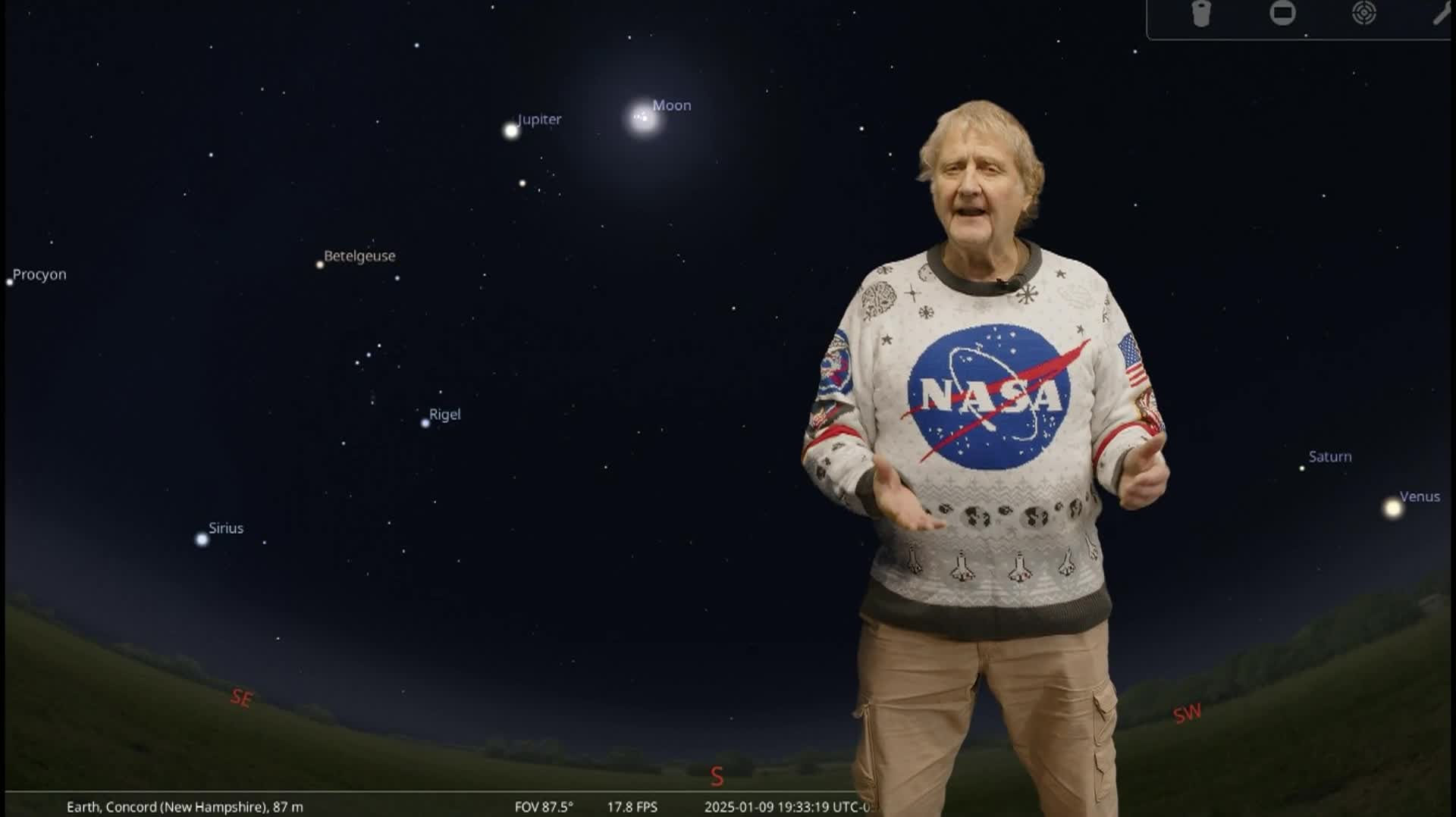 The Sky This Month - January 2025